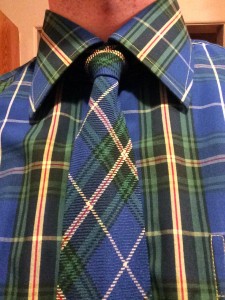 Nova Scotia Tartan Shirt and Tie